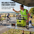 12.8V 86Ah Portable Solar Generator 1100W Pure Sine Wave 1100Wh Lithium Iron Phosphate Battery AC 110V/220V Home Backup Power Supply